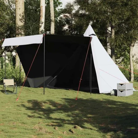 Tienda familiar tipi 6 personas tela opaca impermeable blanca by , tents - Ref: Foro24-4009448, Price: 356,35 €, Discount: %