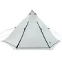 Tienda familiar tipi 6 personas tela opaca impermeable blanca by , tents - Ref: Foro24-4009448, Price: 356,35 €, Discount: %