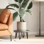 Patas de mesa tipo horquilla 4 uds acero macizo negro 20 cm de , Patas para mesas - Ref: Foro24-4012432, Precio: 42,96 €, Des...