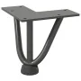 Patas de mesa tipo horquilla 4 uds acero macizo antracita 10 cm by , Table legs - Ref: Foro24-4012430, Price: 28,79 €, Discou...