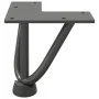 Patas de mesa tipo horquilla 4 uds acero macizo antracita 10 cm by , Table legs - Ref: Foro24-4012430, Price: 28,79 €, Discou...