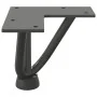 Patas de mesa tipo horquilla 4 uds acero macizo antracita 10 cm by , Table legs - Ref: Foro24-4012430, Price: 28,79 €, Discou...