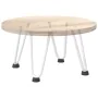 Patas de mesa tipo horquilla 4 uds acero macizo blanco 20 cm by , Table legs - Ref: Foro24-4012413, Price: 31,74 €, Discount: %
