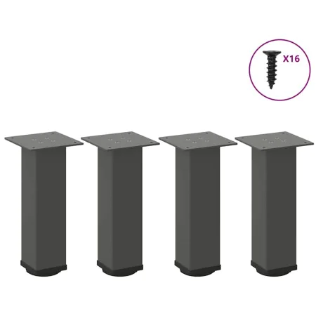 Patas para mesa de centro 4 uds acero antracita 42-44 cm von , Tischbeine - Ref: Foro24-4012466, Preis: 67,02 €, Rabatt: %