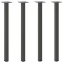 Patas para mesa de centro 4 uds acero antracita 72-74 cm by , Table legs - Ref: Foro24-4012458, Price: 61,33 €, Discount: %