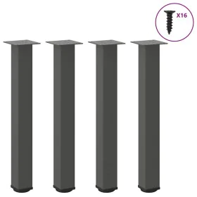 Patas para mesa de centro 4 uds acero antracita 72-74 cm von , Tischbeine - Ref: Foro24-4012470, Preis: 86,65 €, Rabatt: %