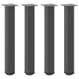 Patas para mesa de centro 4 uds acero antracita 72-74 cm by , Table legs - Ref: Foro24-4012470, Price: 86,65 €, Discount: %