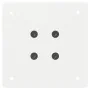 Patas para mesa de centro 4 uds acero blanco 72 cm by , Table legs - Ref: Foro24-4012493, Price: 57,49 €, Discount: %