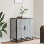 Aparador madera ingeniería y metal gris Sonoma 68x35x76 cm von , Sideboards - Ref: Foro24-848967, Preis: 85,93 €, Rabatt: %