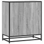 Aparador madera ingeniería y metal gris Sonoma 68x35x76 cm von , Sideboards - Ref: Foro24-848967, Preis: 85,93 €, Rabatt: %