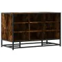 Banco zapatero madera de ingeniería roble ahumado 84x40x53,5 cm von , Bänke für Hallen und Lager - Ref: Foro24-849231, Preis:...