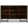 Banco zapatero madera de ingeniería roble ahumado 84x40x53,5 cm von , Bänke für Hallen und Lager - Ref: Foro24-849231, Preis:...