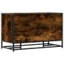 Banco zapatero madera de ingeniería roble ahumado 84x40x53,5 cm von , Bänke für Hallen und Lager - Ref: Foro24-849231, Preis:...