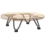 Patas mesa tipo horquilla 4uds acero macizo acero natural 10cm by , Table legs - Ref: Foro24-4012411, Price: 26,52 €, Discoun...