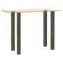 Patas para mesa de centro 4 uds acero acero natural 100-102 cm de , Patas para mesas - Ref: Foro24-4012479, Precio: 104,36 €,...