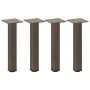 Patas para mesa de centro 4 uds acero acero natural 30-32 cm by , Table legs - Ref: Foro24-4012451, Price: 36,78 €, Discount: %