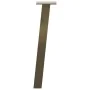 Patas para mesa de centro 4 uds acero acero natural 30 cm by , Table legs - Ref: Foro24-4012487, Price: 35,85 €, Discount: %