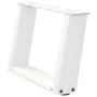 Patas de mesa de centro forma U 2uds acero blanco 40x(30-31) cm by , Table legs - Ref: Foro24-4012741, Price: 59,54 €, Discou...