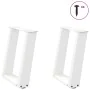 Patas de mesa de centro forma U 2uds acero blanco 28x(42-43) cm von , Tischbeine - Ref: Foro24-4012757, Preis: 58,69 €, Rabat...