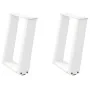Patas de mesa de centro forma U 2uds acero blanco 28x(42-43) cm von , Tischbeine - Ref: Foro24-4012757, Preis: 58,69 €, Rabat...