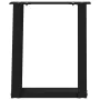 Patas de mesa de centro forma U 2uds acero negro 38x(42-43) cm de , Patas para mesas - Ref: Foro24-4012760, Precio: 55,85 €, ...