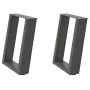 Patas para mesa de centro en forma de U 2 uds antracita acero von , Tischbeine - Ref: Foro24-4012762, Preis: 61,61 €, Rabatt: %