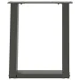 Patas para mesa de centro en forma de U 2 uds antracita acero von , Tischbeine - Ref: Foro24-4012762, Preis: 61,61 €, Rabatt: %