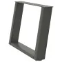 Patas para mesa de centro en forma de U 2 uds antracita acero by , Table legs - Ref: Foro24-4012774, Price: 77,71 €, Discount: %