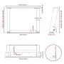 Patas para mesa de centro en forma de U 2 uds antracita acero by , Table legs - Ref: Foro24-4012774, Price: 77,71 €, Discount: %