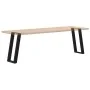 Patas de mesa consola en forma U 2 uds acero negro 28x(72-73)cm de , Patas para mesas - Ref: Foro24-4012776, Precio: 74,43 €,...