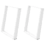 Patas para mesa de comedor en forma de U 2 uds acero blanco von , Tischbeine - Ref: Foro24-4012797, Preis: 97,21 €, Rabatt: %