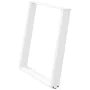 Patas para mesa de comedor en forma de U 2 uds acero blanco von , Tischbeine - Ref: Foro24-4012797, Preis: 97,21 €, Rabatt: %