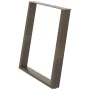 Patas para mesa comedor forma U 2uds acero natural 70x(72-73)cm de , Patas para mesas - Ref: Foro24-4012795, Precio: 89,83 €,...