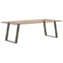 Patas para mesa comedor forma U 2uds acero natural 70x(72-73)cm de , Patas para mesas - Ref: Foro24-4012795, Precio: 89,83 €,...