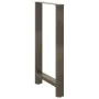 Patas para mesa de centro de acero natural 2 uds 60x(100-101)cm de , Patas para mesas - Ref: Foro24-4013347, Precio: 100,30 €...