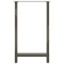 Patas para mesa de centro de acero natural 2 uds 60x(100-101)cm de , Patas para mesas - Ref: Foro24-4013347, Precio: 100,30 €...