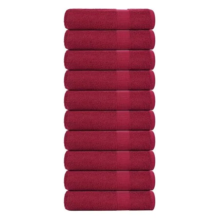 Toallas de Baño 10 uds burdeos 100x150 cm 360 gsm 100% algodón von , Handtücher - Ref: Foro24-136742, Preis: 100,38 €, Rabatt: %
