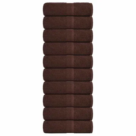 Toallas de jabón 10 uds marrón 30x30 cm 360 gsm 100% algodón von , Handtücher - Ref: Foro24-136754, Preis: 25,00 €, Rabatt: %