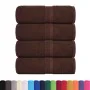 Toallas invitados 4 uds 100% algodón marrón 30x50 cm 360 gsm by , Towels - Ref: Foro24-136756, Price: 22,41 €, Discount: %