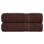 Toallas de ducha 2 uds 100% algodón marrón 70x140 cm 360 gsm by , Towels - Ref: Foro24-136761, Price: 23,90 €, Discount: %
