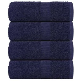 Toallas de jabón 4 uds azul marino 30x30 cm 360gsm 100% algodón by , Towels - Ref: Foro24-136780, Price: 14,31 €, Discount: %
