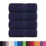 Toallas de jabón 4 uds azul marino 30x30 cm 360gsm 100% algodón de , Toallas - Ref: Foro24-136780, Precio: 14,31 €, Descuento: %