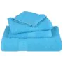 Toallas 10 uds 100% algodón turquesa 100x200 cm 360 gsm by , Towels - Ref: Foro24-136988, Price: 135,54 €, Discount: %