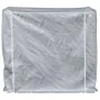 Leñero con protector de lluvia 150x25x150 cm acero galvanizado by , Firewood bags and holders - Ref: Foro24-4100709, Price: 3...