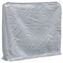 Leñero con protector de lluvia 150x25x150 cm acero galvanizado by , Firewood bags and holders - Ref: Foro24-4100709, Price: 3...