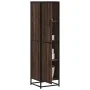 Aparador alto madera ingeniería marrón roble 35,5x35x139cm de , Aparadores - Ref: Foro24-849058, Precio: 94,13 €, Descuento: %