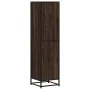 Aparador alto madera ingeniería marrón roble 35,5x35x139cm de , Aparadores - Ref: Foro24-849058, Precio: 94,13 €, Descuento: %