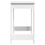 Escritorio de madera contrachapada blanco 100x45x75 cm von , Schreibtische - Ref: Foro24-860427, Preis: 62,33 €, Rabatt: %