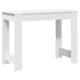 Escritorio de madera contrachapada blanco 100x45x75 cm von , Schreibtische - Ref: Foro24-860427, Preis: 62,33 €, Rabatt: %