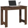 Escritorio de madera de ingeniería roble marrón 100x45x75 cm by , Desks - Ref: Foro24-860433, Price: 61,93 €, Discount: %